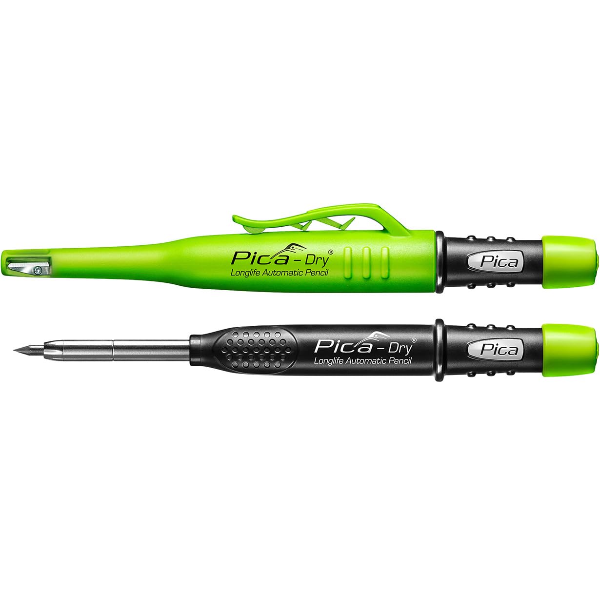 

Pika Marker Mechanical Pencil for Round Black 3030 Dry Construction, 2.8mm Lead, 2B,