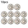 10x For Ford Undertray Exhaust Heat Shield Metal Spring Washer Fixing Clip Nut 30Mm Insulating METAL CLAMP Car Parts Ready Stock
