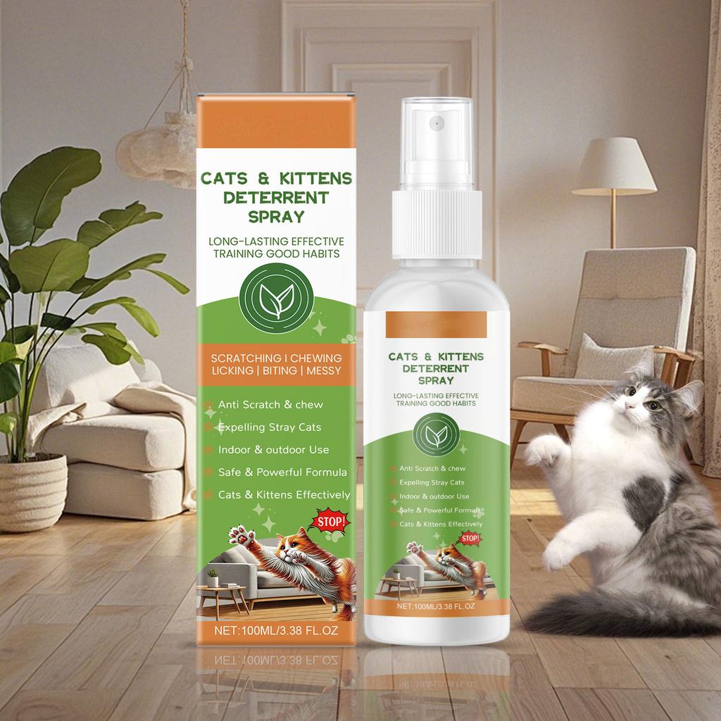 Training Deterrent Spray;pet Training Spray,To Correct Pet Behavior, Dog Behavior Training,NO-chew Spray,1pc,100ML