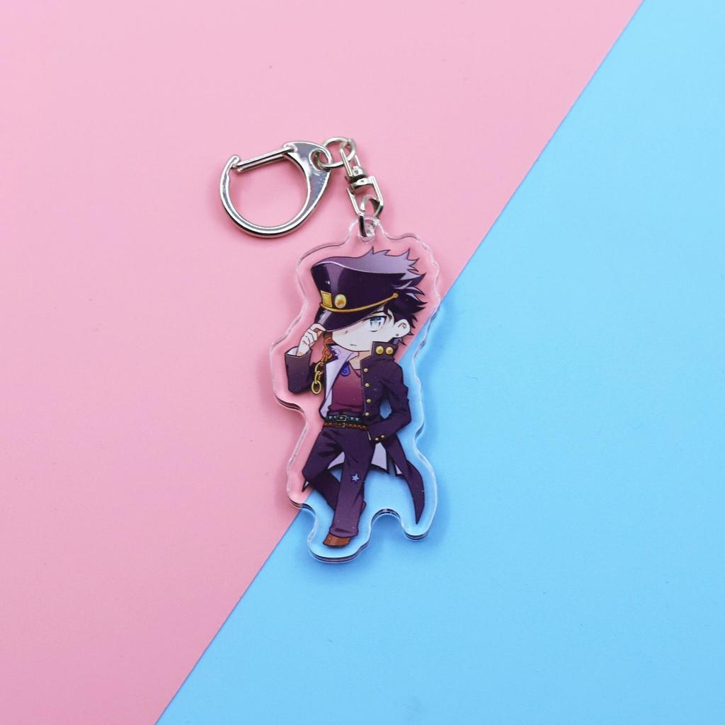 JOJO's Bizarre Adventure Schicht-Schlüsselanhänger: Jotaro, Kakyoin, Polnareff Anhänger