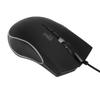 Wired Mouse 4 Color Backlight Gaming Chip USB Mice Ergonomic 7 Buttons Computer Supplies for Win XPBlack