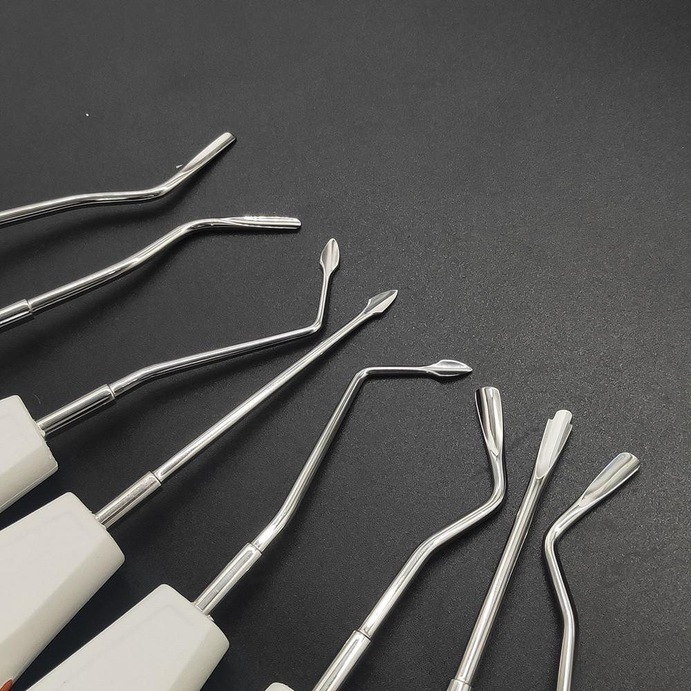 Nový typ elevátoru pro extrakci zubů Dentální extrakce kořene Minimálně invazivní sada kleští na extrakce zubů