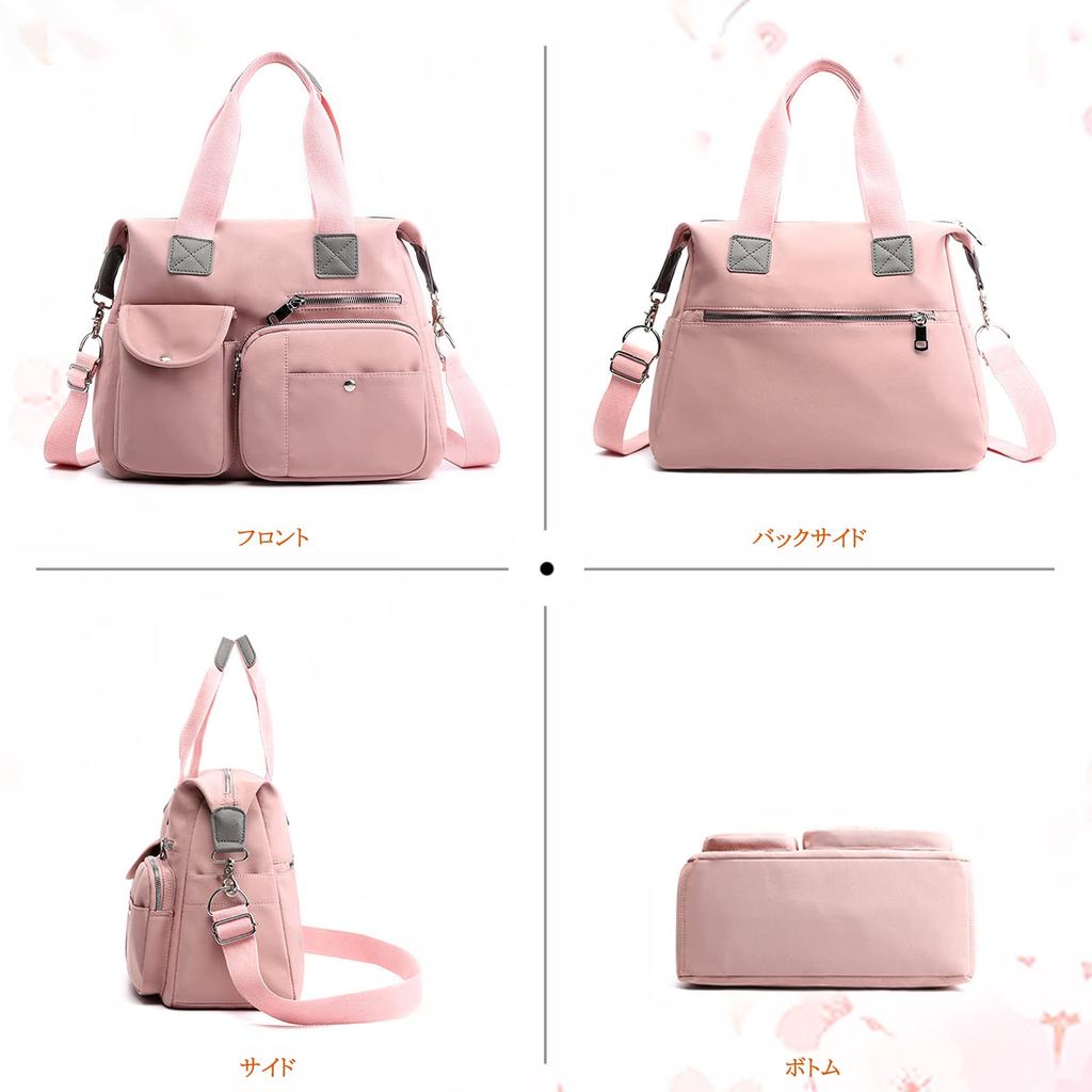 Shoulder Crossbody Perfect for and A popular unisex NICOLE&DORIS Women's Water-Repellent Bag, Bag, Nylon, Compact, Multi-Purpose, Multi-Pockets,