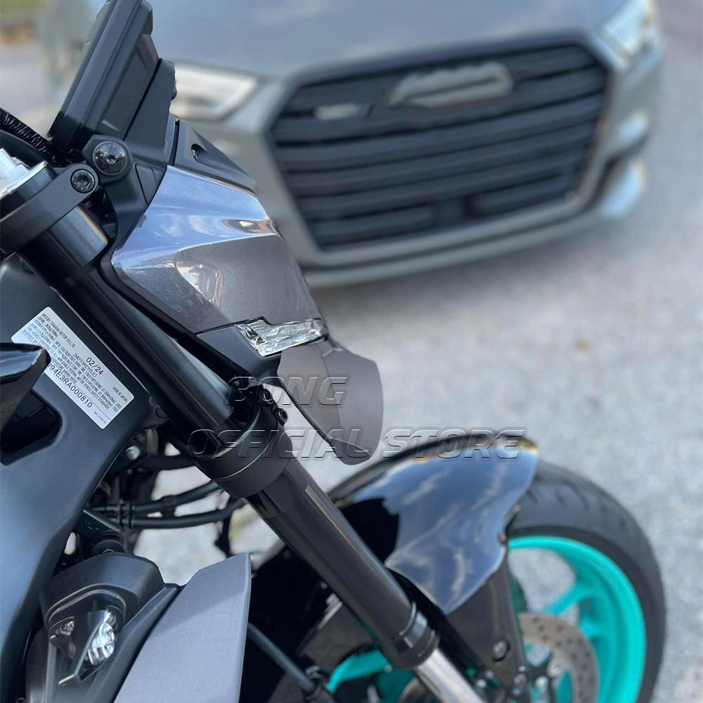 For Yamaha MT-09 Gen4 SP 2024 2025 Wing Front Spoiler Downforce Lower Frontal Spoilers