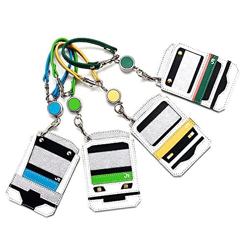 AGILITY affa "Train Pass Case" - A great gift for train lovers. JR-approved genuine leather pass case for the Keihin-Tohoku Line, Shonan-Shinjuku Line
