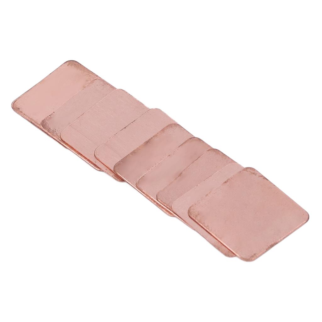 Heatsink Copper Pad Shim Quick Cooling Heat Sink Thermal CPU Cooler Kit for VGA VRAM RAM 0.5mm