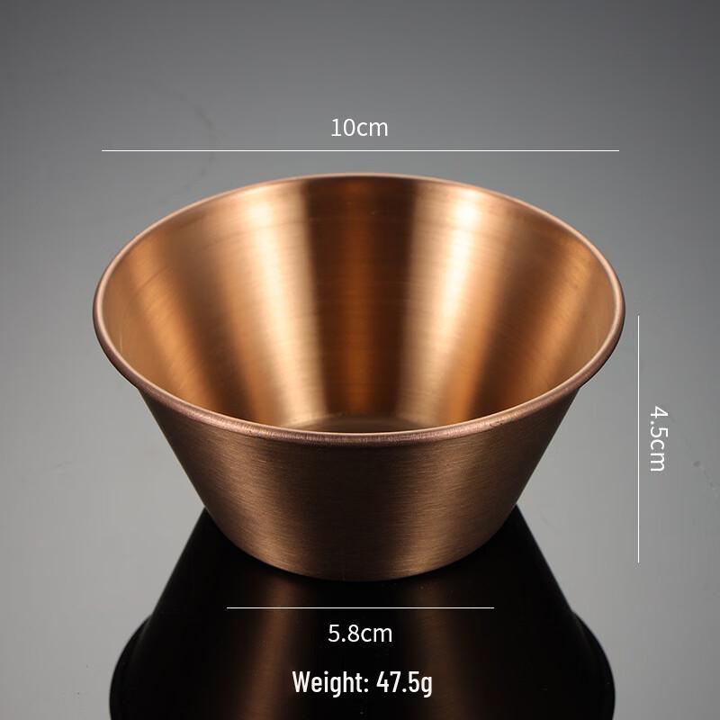 Qiānxīng 304 Stainless Steel Condiment & Sauce Dish
