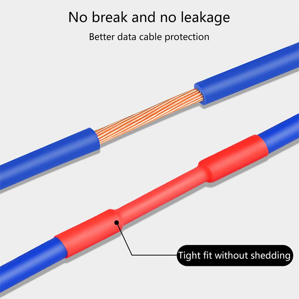 750/780/800pcs Electric Insulation Heat Shrink Tube Insulation Sleeving Electrical Wire Cable Wrap 2:1 Shrink Ratio