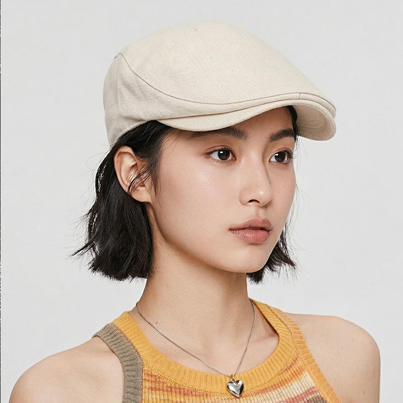 Women's Unisex Forward Cap - Simple, Versatile, Breathable, Available in Four Styles for Spring and Autumn