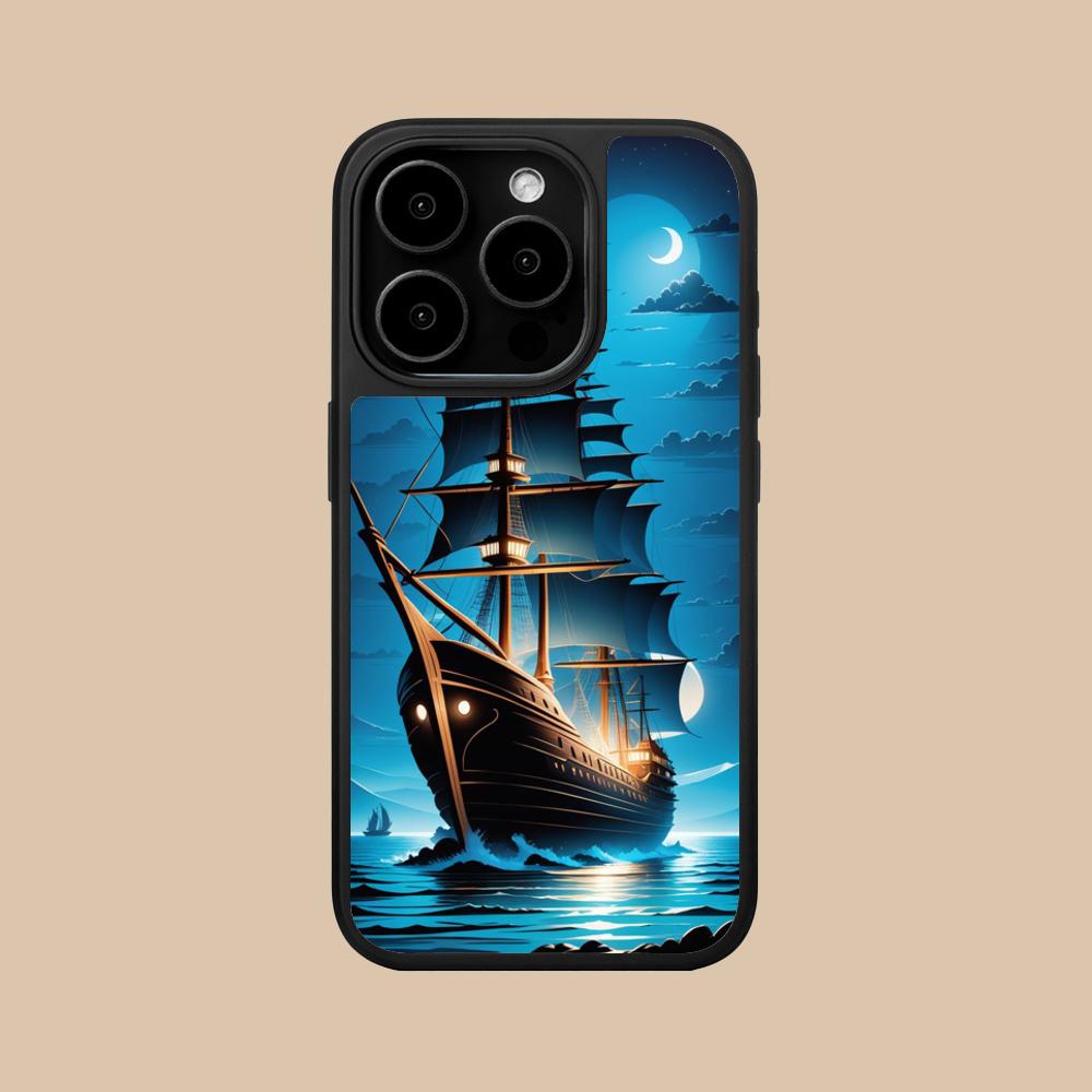 Pirate Corsair Mobile Phone Case for iPhone 17 16 15 14 13 12 11 Air Pro Max Plus Matte Surface Colorful Cover Cellphones Pretty