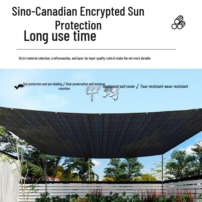 Outdoor Perforated Black Sunshade Net