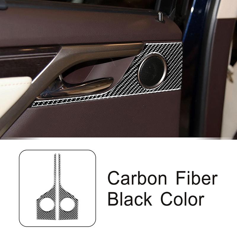

Накладки на панели ручек задних дверей из углеродного волокна для стайлинга автомобиля для Lexus RX300 2016- Интерьер 2 pieces