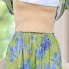 Damen Übergröße Blumendruck 2-teiliges Set – Lässiges Sommer-Outfit (XL-5XL)