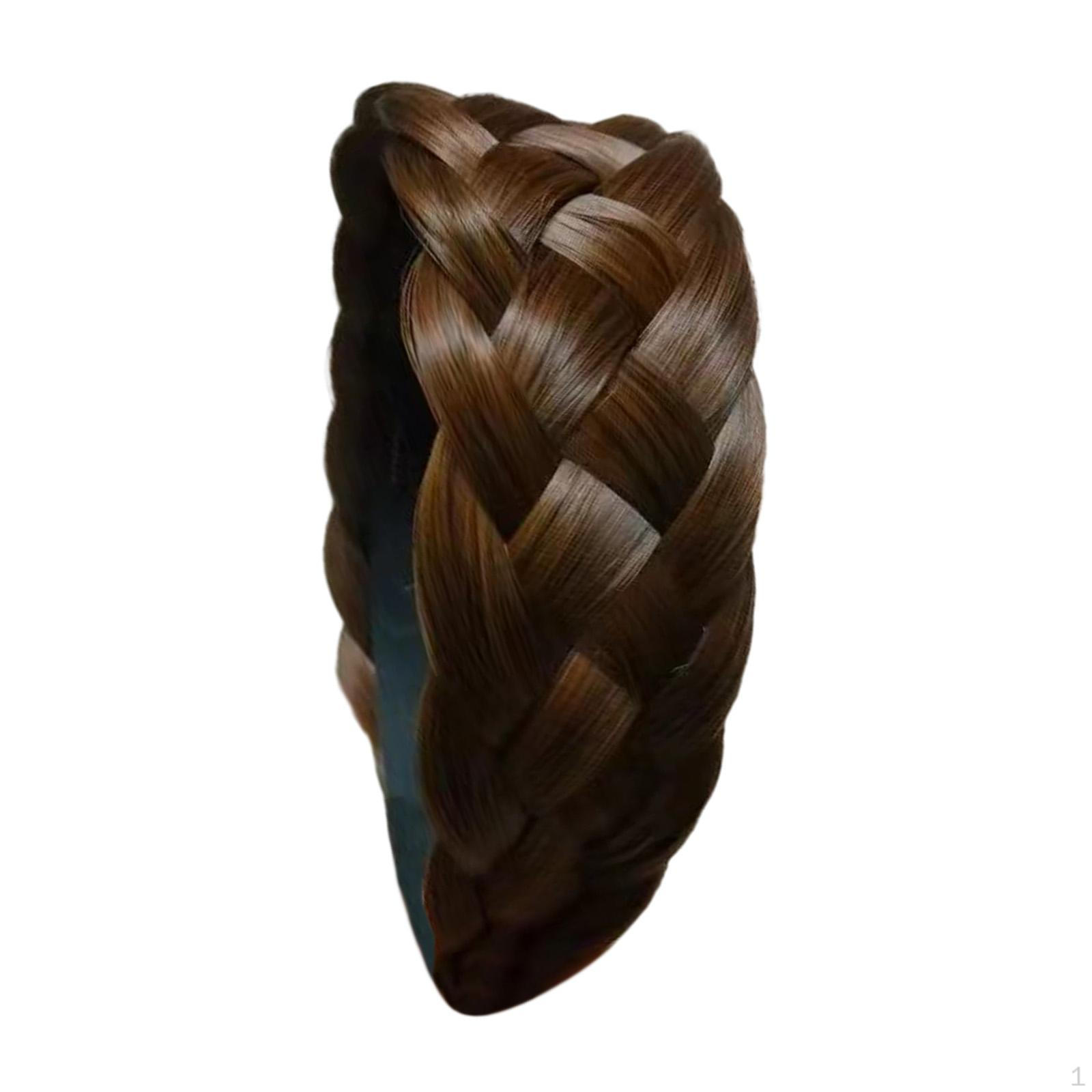 

Плетеная повязка на голову с косой массивной лентой с перекрещенными обручами для женщин и дам