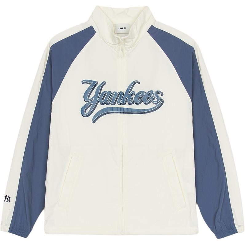 New MLB Jackets & Coats Men's White 3AWJV0253-50IVS