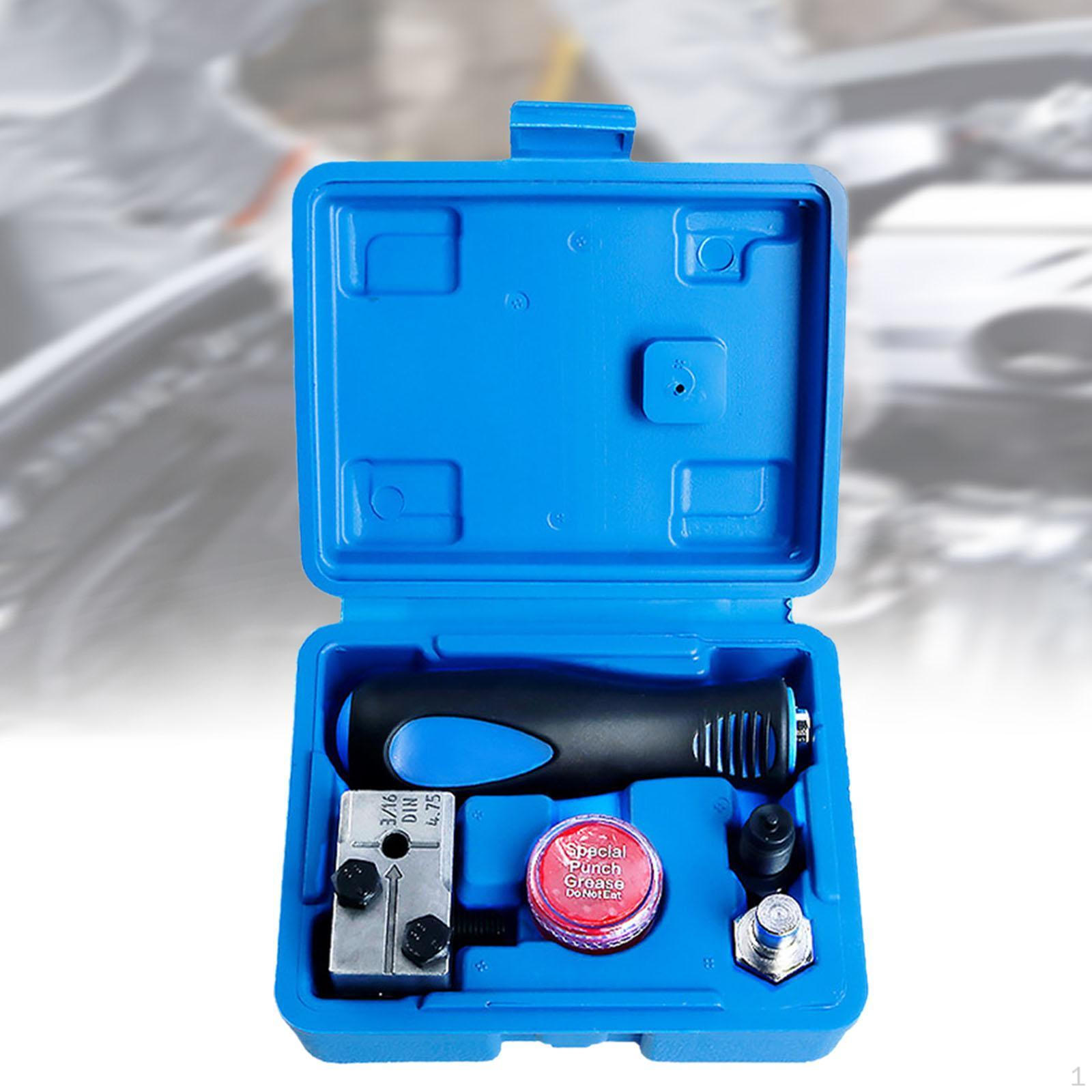 

Brake Line Flaring Tool Kit Tools for Vehicle Hydraulic Lines Portable Hardware Auto Spare