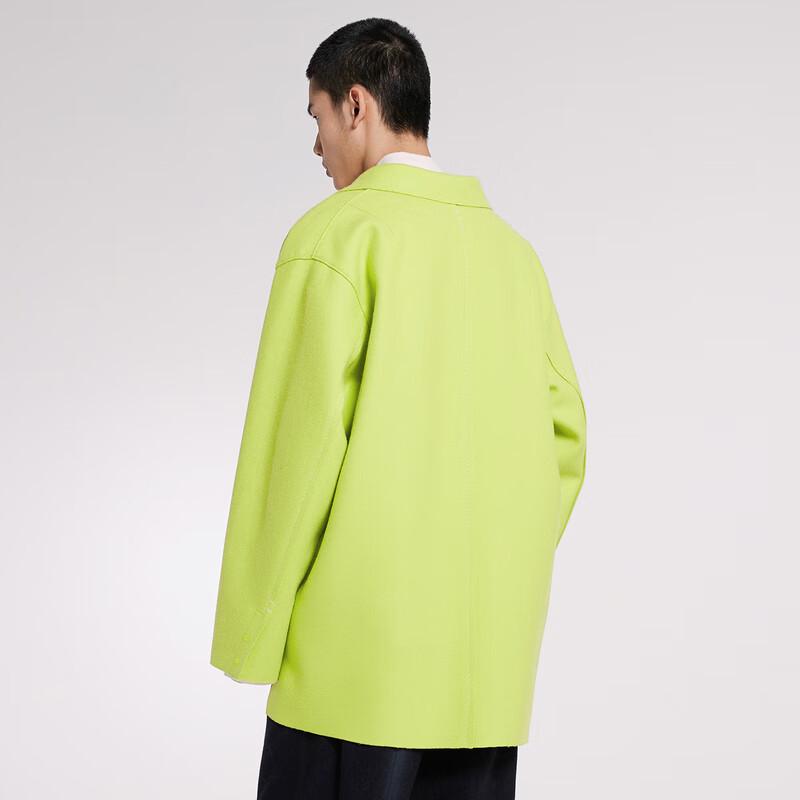 CROQUIS Men's Shirt-Style Wool Blend Casual Jacket