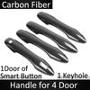 Kryt kliky dveří z uhlíkových vláken pro Toyota Yaris Cross XP210 Příslušenství Mazda2 Hybrid Samolepky na exteriér auta