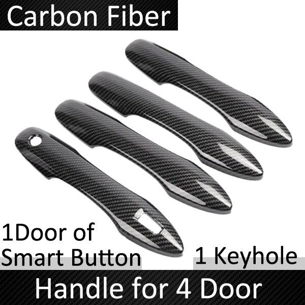 Kryt kliky dveří z uhlíkových vláken pro Toyota Yaris Cross XP210 Příslušenství Mazda2 Hybrid Samolepky na exteriér auta