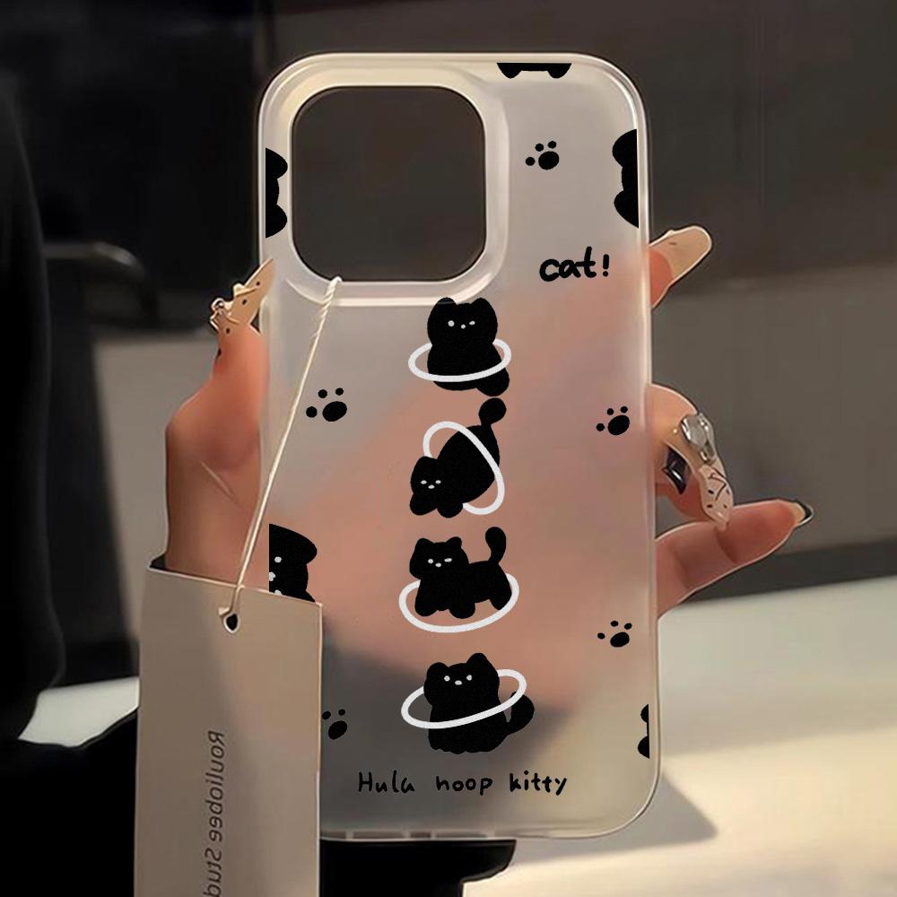 Cute Cartoon Puppy Phone Case For IPhone 15 16 13 11 12 14 17 Pro Max Funda IPhone 17 Air 15 Plus Shockproof Soft Clear Cases