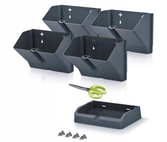 Vertical Garden Modular Pot Anthracite 48 Cm