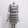European & American Leopard Print Sexy Club Dress - Casual Short Sleeve, Round Neck, Pleated Princess Style for Women