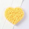 42-Color Acrylic Solid Color Round Beads Rice Beads Handmade Diy Beaded Loose Beads Bracelet Necklace Jewelry Material 3/4Mm
