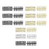 6Pcs Clock Numerals Kit Number Hands Quartz DIY Digital Clock Numbers for Repair