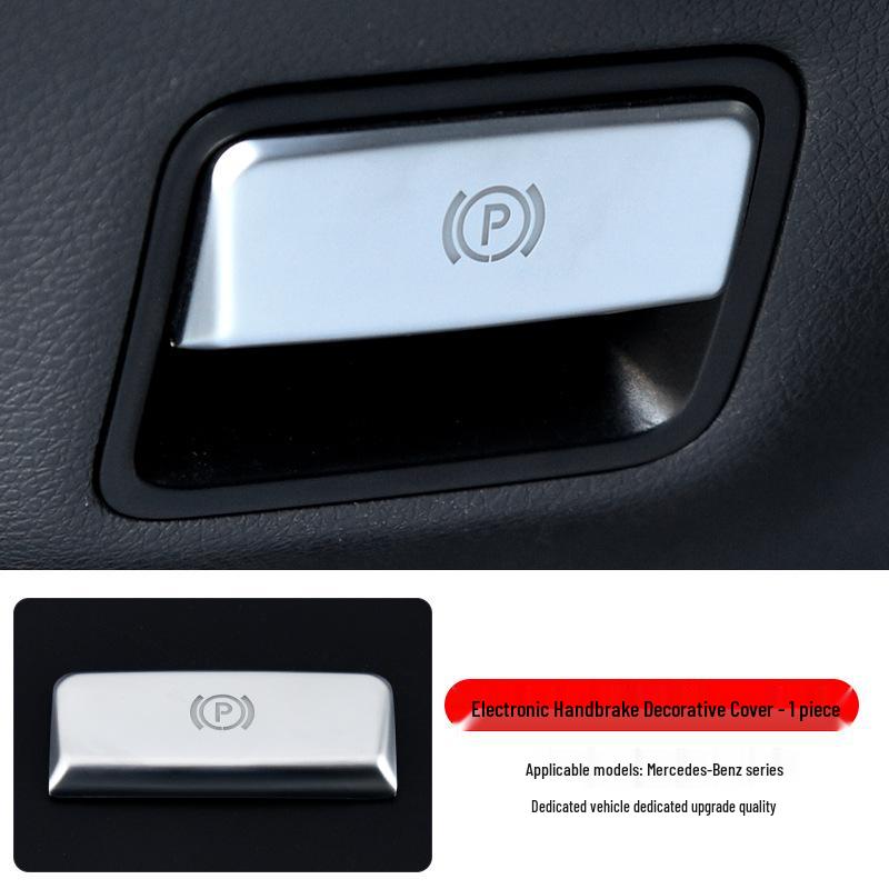 Mercedes Interior Electronic Handbrake Decorative Sticker for GLA200, CLA220, A-Class, B200, SLK, S-Class
