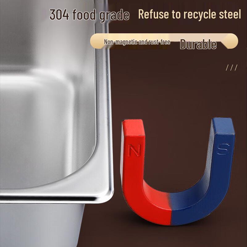 304 Stainless Steel Buffet Warming Pan with Lid