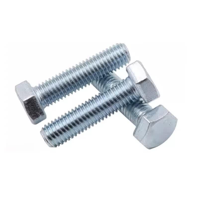 Grade 4.8 Galvanized Hex Head Bolt