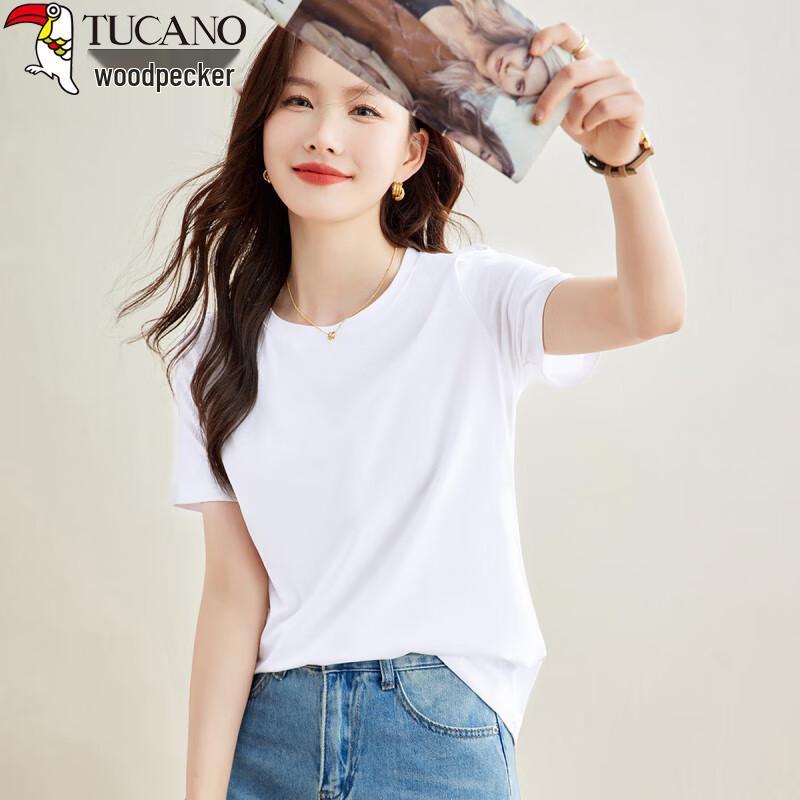 Woodpecker Women's Pure Cotton Short Sleeve T-shirt