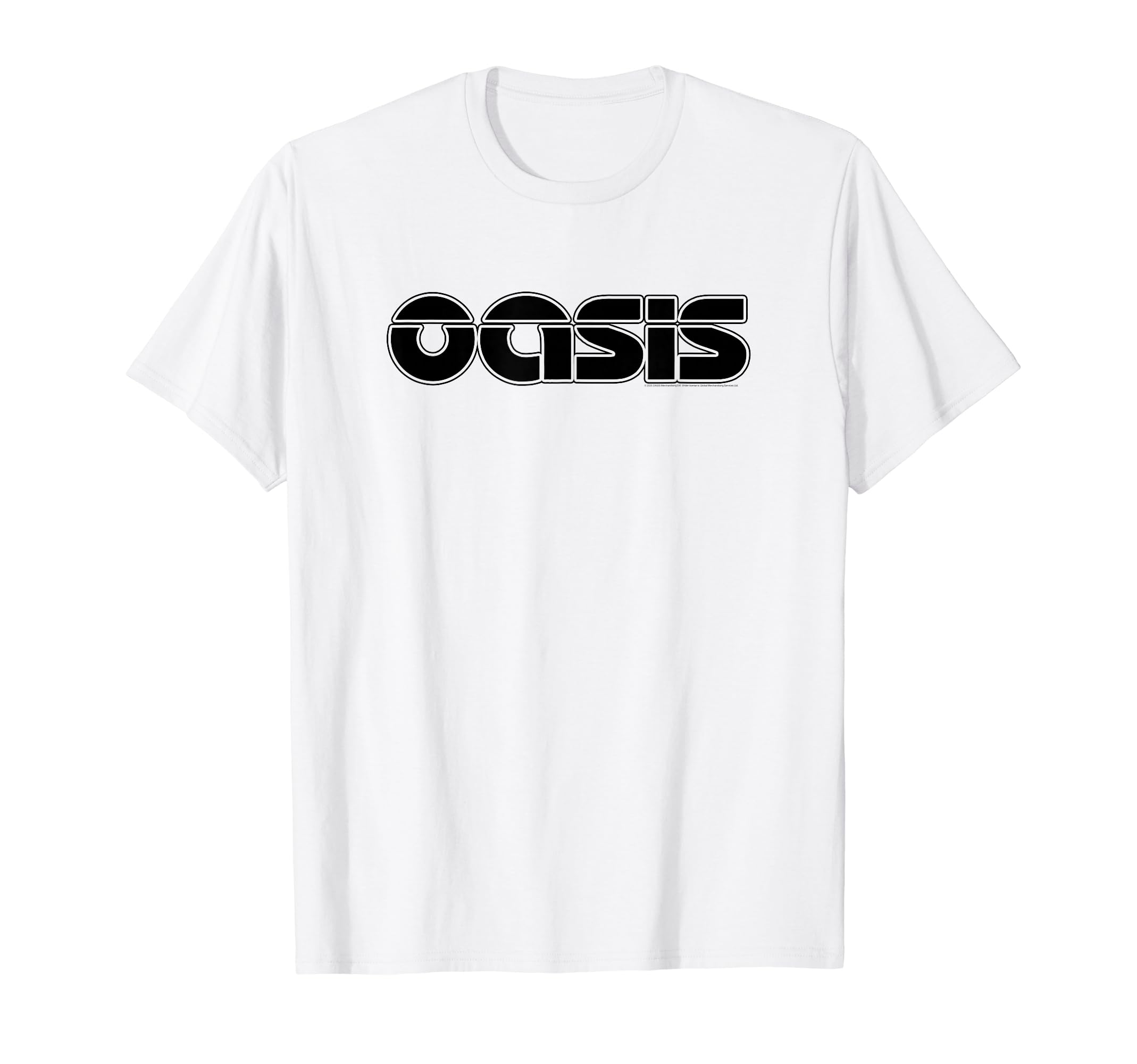 

Oasis – Logo On Black T-shirt