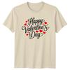 Happy Valentines Day TShirt Love RoUnisexce Valentines Day Gift For Him And Her