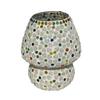 Mushroom Shaped Mosaic Glass Lamp for Home/Office/Festival Decoration (Glühbirne nicht im Lieferumfang enthalten) (Tischlampen 17cm)