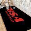 BSA Retrofit Motorcycle Floor Mat Retro Multiple Choice Living Room Kitchen Rug Non-Slip Modern Home Decor