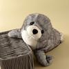 Cute Realistic Marine Seal Plush Doll White Grey Stuffed Seal Soft Toy Kawaii Sea Animal Plushies Birthday Xmas Present