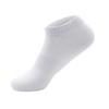 White Black Unisex Socks Solid Color Short Socks Men Breathable Socks
