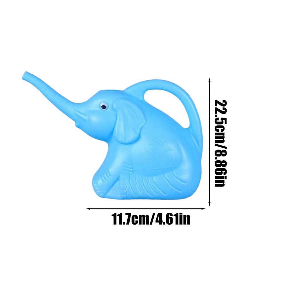 

Elephant Watering Can Elephant Watering Can Patio Watering Bottle Pot Creative Small Water Bottle Lightweight Gardening Tool синій