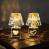 LED Modern Crystal Table Lamp Acrylic Bedside Night Light Creative Crystal  Desk Lamp  Home