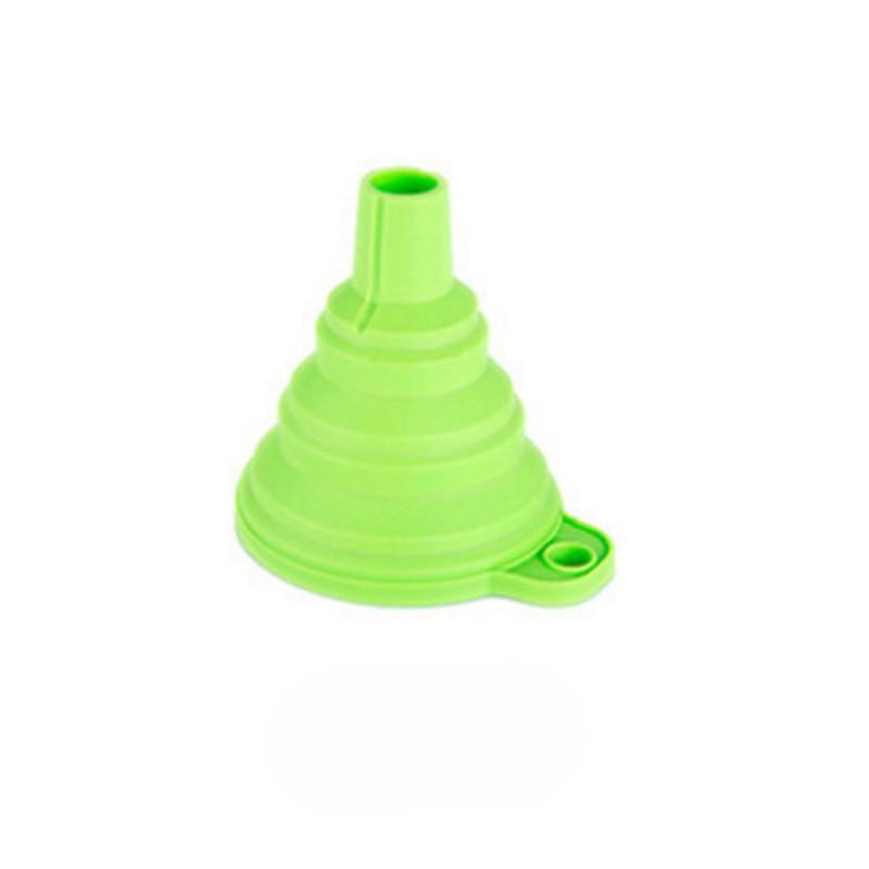 Folding Silicone Funnel with A Small Mouth Household Liquid Funnel Kitchenware Oil Dispenser Oil Funnel