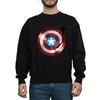 Marvel Mens Captain America Turntable Sweatshirt