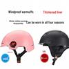 Removable Ear Protection Pads: Thickened, Warm & Windproof Helmet Liner for Electric Vehicles – Newcomer ¥5 Discount!
