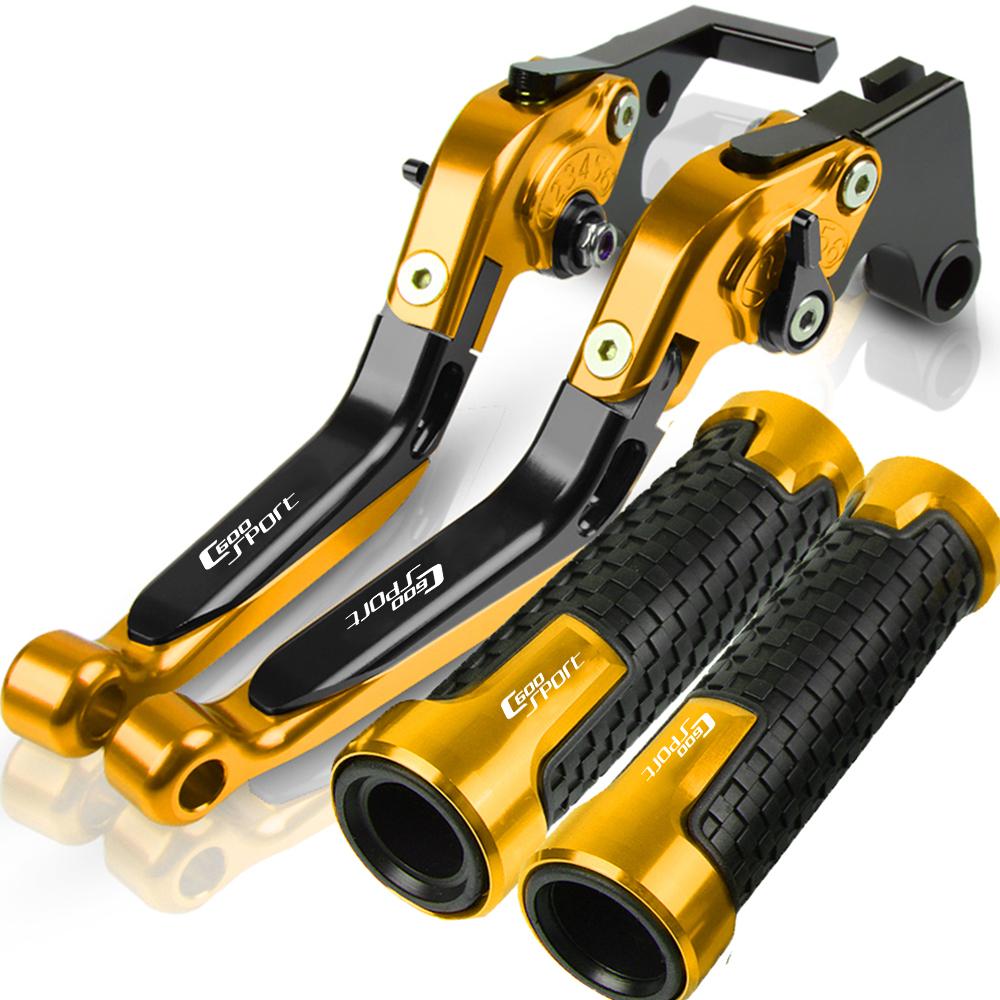 For BMW C600SPORT C 600 SPORT 2011-2015 Motorcycle Adjustable C600 SPORT Brake Clutch Levers Handlebar Handle Bar Grips