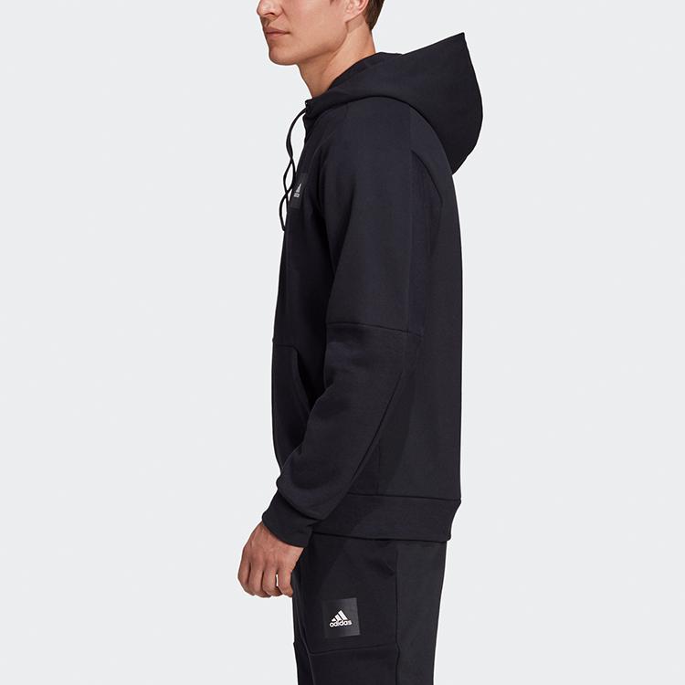Adidas Mhs Fz Sta Hooded Knit Jacket Men Jacket Black FR7158
