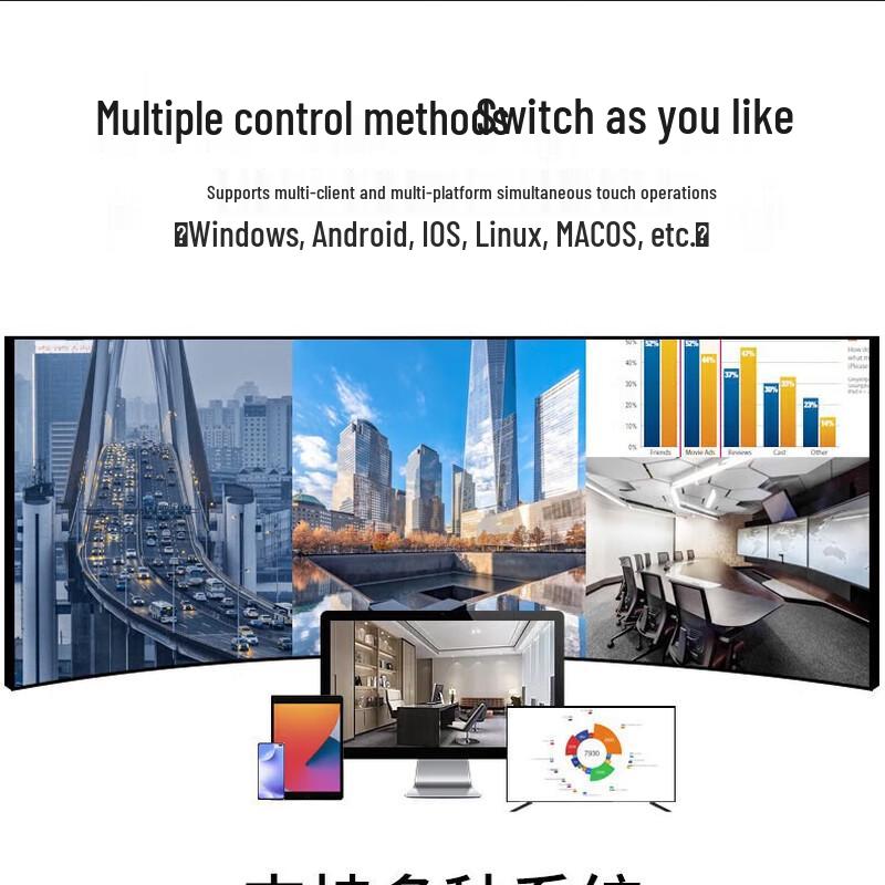 MT-viki MT-DM-8800-6.5U 4-Window Hybrid Matrix Switcher