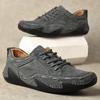 Men Casual Leather Shoes Plus Size Trend All Match Driving Loafers Soft Comfortable Spring Autumn Shoes