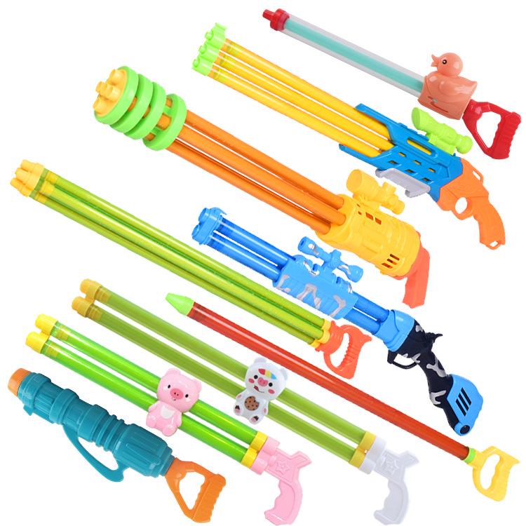 Multi-Hole Water Cannon Toy for Beach Play
