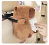 Capybara Plush Car Tissue Holder - Cute & Multifunctional