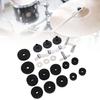 23 Pieces Cymbal Replacement Accessories Non Slip 2.5cm 4cm 5cm Felt Pads   Cymbal Sleeves Nuts Washers Base Set